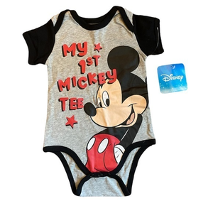 5 for $25 ❄️ Mickey‎ Mouse Onesie 12M NWT